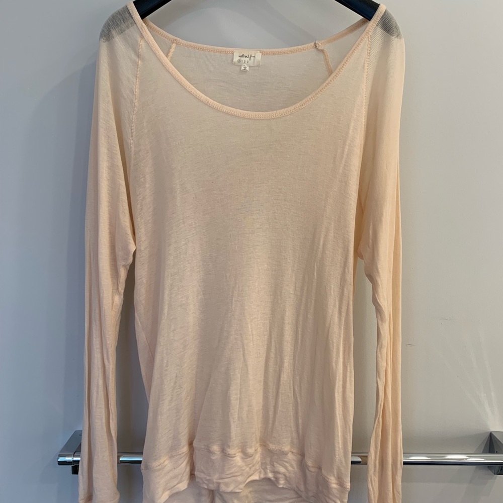 Wilfred Sheer Blush Top
